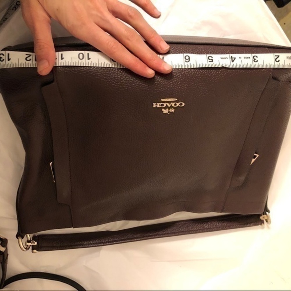 Coach scout maroon burgundy bag - Picture 5 of 15